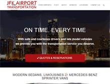 Tablet Screenshot of jfkairporttransportation.org